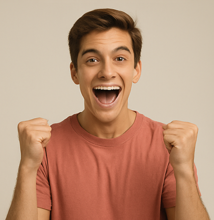 jonge heer met gebalde vuisten 3